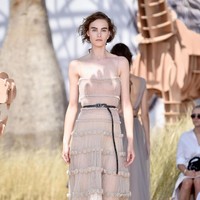 Model walks the runway during the Christian Dior Haute Couture Fall/Winter 2017-2018 show as part of Haute Couture Paris Fashion Week on July 3, 2017 in Paris, France.  (Photo by Pascal Le Segretain/Getty Images)