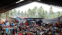 Kondisi tempat pengungsian sejumlah warga di dekat kota Marawi, Filipina. (Foto: Jorge Silva/ REUTERS)
