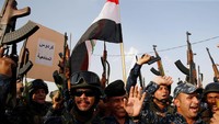 AS balik menuding ISIS yang bertanggung jawab atas hancurnya masjid ikonik bagi kota Mosul itu. (Foto: Erik De Castro/ REUTERS)