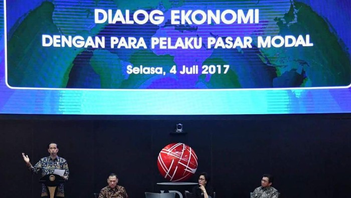 Jokowi: Kalau IHSG 6.000, Dirut BEI Jalan Kaki dari Mana ke Mana?