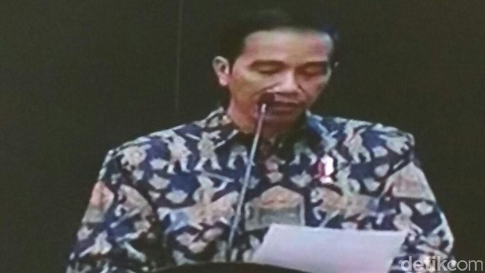 Di Depan Investor Pasar Modal, Jokowi Bahas Demo 212