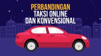 Perbandingan Taksi Online Dan Konvensional