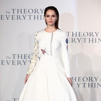 Felicity Jones attends the UK Premiere of The Theory Of Everything at Odeon Leicester Square on December 9, 2014 in London, England.  (Photo by Tim P. Whitby/Getty Images)
