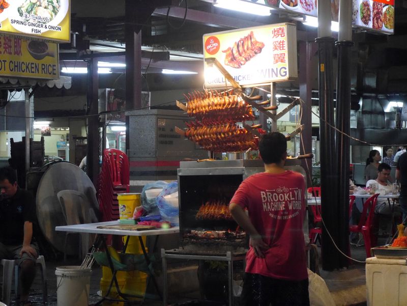 Foto Wisata Kuliner Sepuasnya Di Jalan Alor Kuala Lumpur