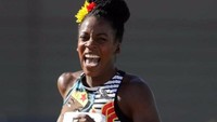 Alysia tetap berlomba di nomor 800 meter, USA Track and Field Outdoor Championships di Sacramento baru-baru ini. (Foto: Getty Images)  