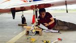 Foto Blusukan Gubernur Aceh, Piloti Sendiri Modal Rp 1 Juta