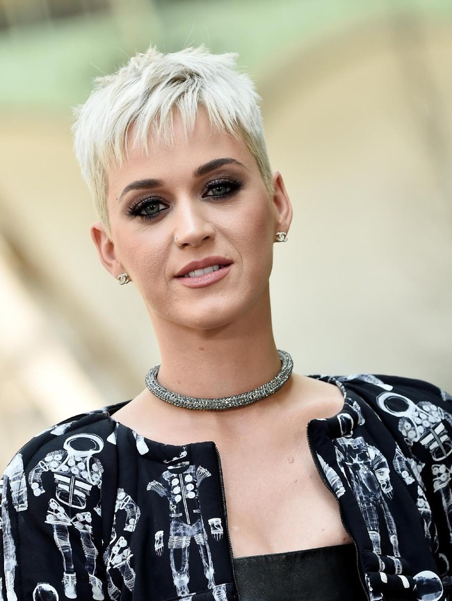 Katy Perry menduduki posisi sembilan dengan akurasi 90,08 persen. Foto: Pascal Le Segretain/Getty Images