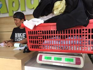 Jasa Laundry Raup Omzet Rp 5 Juta/Hari Pasca Libur Lebaran