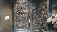 Ukiran Kamasutra buatan Panembahan Girilaya. Ini adalah bentuk pendidikan seksual di masa silam (Fitraya/detikTravel)