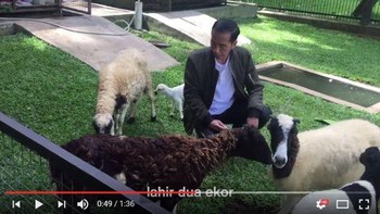 Bapaknya sering jadi bahan cerita untuk vlog. Foto: Screenshot YouTube Kaesang Pangarep
