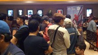Nobar Spaider-Man. (Foto: Veynindia Esaloni Pardede/detikHOT)
