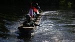 Foto: TNI Patroli di Perbatasan Pedalaman Papua