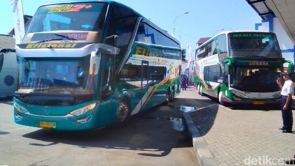 Kemenhub Luncurkan Bus Tingkat Antar Kota Antar Provinsi