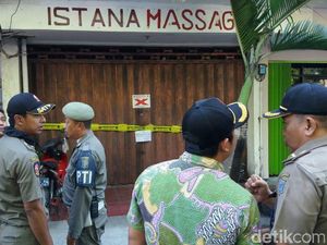 Satpol PP Tutup Panti Pijat dan Spa karena Tak Kantongi Izin