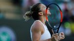 Aksi Si Manis Simona Halep Hempaskan Haddad Maia