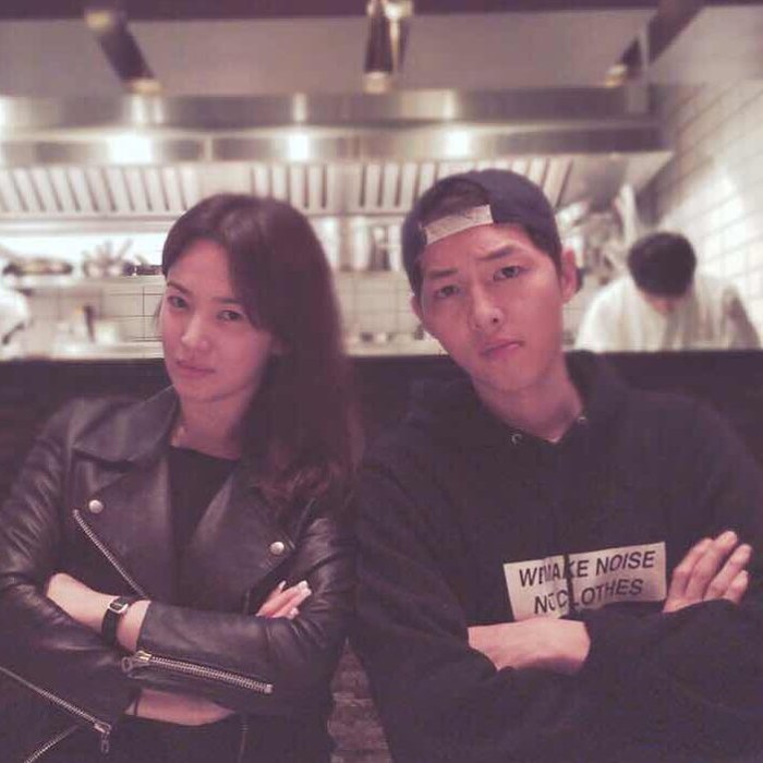 kemesraan Song Hye Kyo dan Song Joong Ki di Instagram