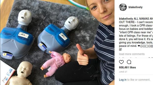 Boneka yang digunakan di kelas CPR.