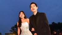 Song Joong Ki menggugat cerai Song Hye Kyo setelah beberapa waktu lalu rumor perceraian di antara mereka merebak. Foto: AFP PHOTO / JUNG YEON-JE