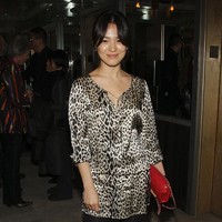 Song Hye Kyo attends a dinner for My Blueberry Nights hosted by The Cinema Society and IWC at The Soho Grand Hotel on April 02, 2008 in New York City.  (Photo by Stephen Lovekin/Getty Images)