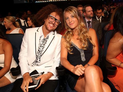 Victoria Azarenka bersama Redfoo saat masih berpacaran