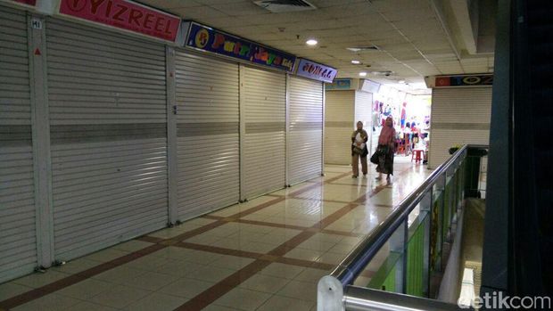 Suasana Pasar Tanah Abang usai libur Lebaran