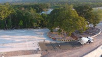 Keberadaan Bendungan Raknamo diharapkan bisa membantu menuntaskan permasalahan penyediaan air baku di Kabupaten Kupang. Pengembangan daerah irigasi di Kecamatan Naibonat, Desa Raknamo dan Desa Manusak pun dapat teratasi. Pool/dok. Kementerian PUPR.