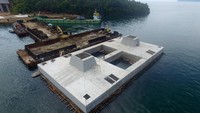 Jembatan ini dibangun dari dana APBN dan APBD dengan total anggaran mencapai Rp 1,6 triliun. Pool/Dok. Ditjen Bina Marga Kementerian PUPR.