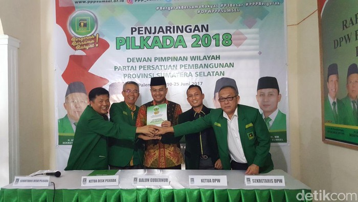 Walkot Pangkalpinang Irwansyah Daftar Penjaringan Cagub Sumsel PPP