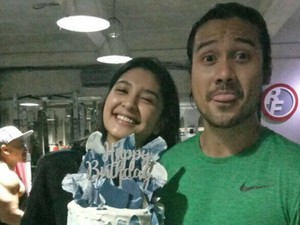 Mikha Tambayong Jadikan Chicco Jerikho Panutan dalam Berakting
