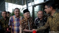Kedatangan mereka bertujuan untuk memberikan dukungan dan masukan untuk KPK.