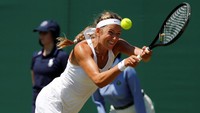 Victoria Azarenka juga menang di babak kedua. Dia mengalahkan Elena Vesnina 6-3, 6-3. Foto: REUTERS/Stefan Wermuth