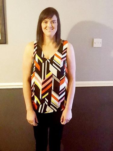 Foto Rachael setelah berat badannya turun (Foto: SWNS)