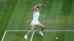 Aksi Si Manis Simona Halep Hempaskan Haddad Maia