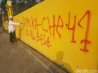 Tembok Pagar Masjid di Sukabumi Jadi Sasaran Vandalisme