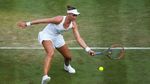 Aksi Si Manis Simona Halep Hempaskan Haddad Maia