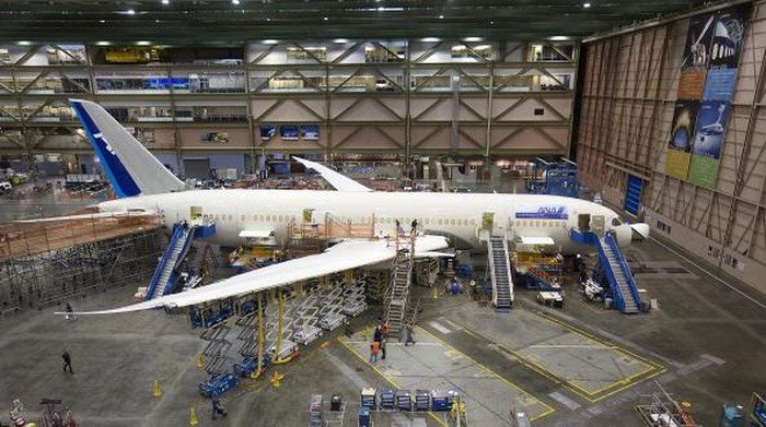 Pabriknya Boeing Gede