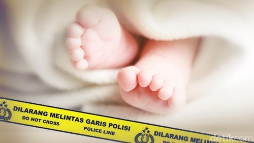 Ilustrasi penemuan mayat bayi (Dok detikcom)