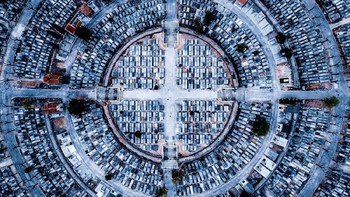 Kategori Urban pemenang ketiga diraih Luckydron. Foto: dronestagram