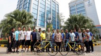 Sebanyak lima peseda dari tim P-RCT ambil bagian dalam Tour de Flores 2017.