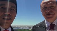 Presiden Jokowi <i>Ngevlog</i> bareng Presiden Erdogan 