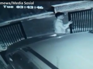 Video: Hanya Butuh Tiga Menit Maling di Cirebon Ini Curi Motor