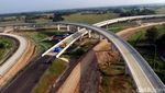 Jalan Tol Medan-Tebing Tinggi Meliuk-liuk