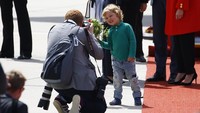 Hadrien Trudeau pose di depan kamera fotografer. Morris MacMatzen/Getty Images.