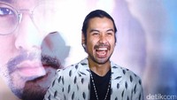 Ia terlihat sangat happy di acara tersebut. Pool/Ismail/detikFoto.