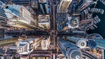 Kategori Urban pemenang pertama diraih Bachirm. Foto: dronestagram