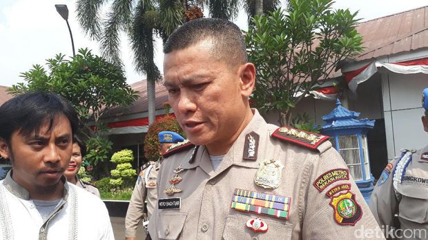 Kapolres Metro Bekasi Kombes Hero Henrianto Bachtiar.