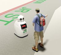 Jepang Kembangkan Robot Penjaga Stasiun 