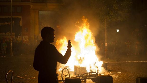 76 Polisi Terluka dalam Kerusuhan Jelang KTT G20 di Hamburg