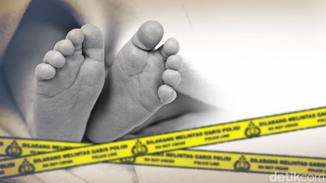 Ilustrasi bayi dibuang, ilustrasi penemuan bayi (Dok detikcom)