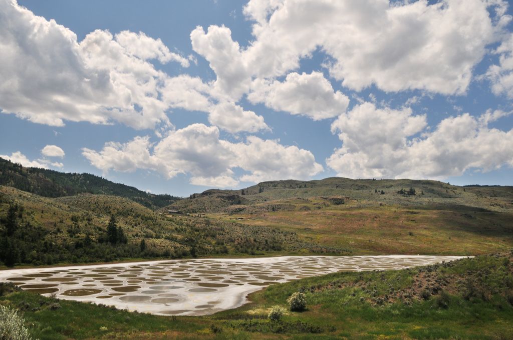 Klikuk, the Spotted Lake, containing one of the world's highest concentrations of minerals